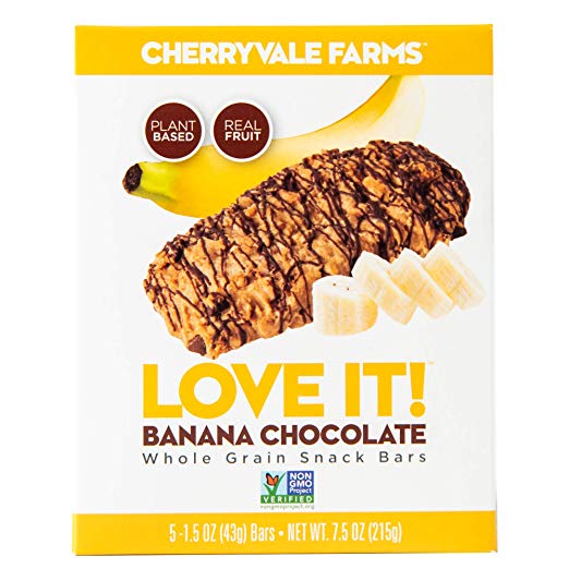 CHERRYVALE FARMS: Bar Banana Chocolate, 7.5 oz