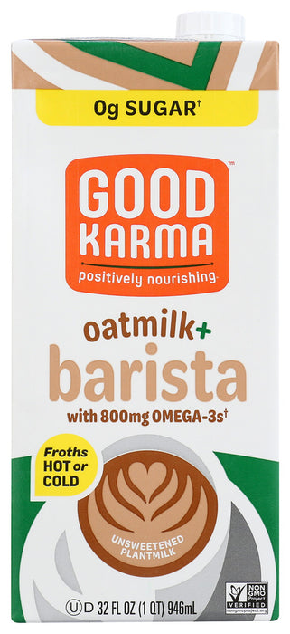 GOOD KARMA: Milk Barista Plnt Unswt, 32 fo