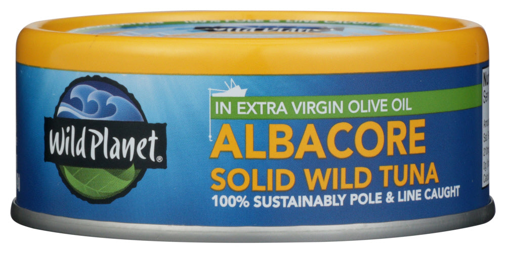 WILD PLANET: Wild Albacore Tuna in Extra Virgin Olive Oil, 5 oz