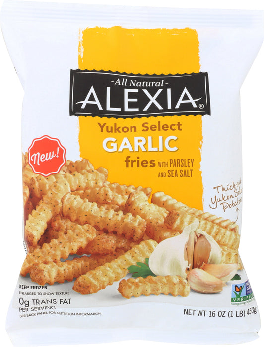 ALEXIA: Thick-cut Yukon Garlic Fries, 16 oz