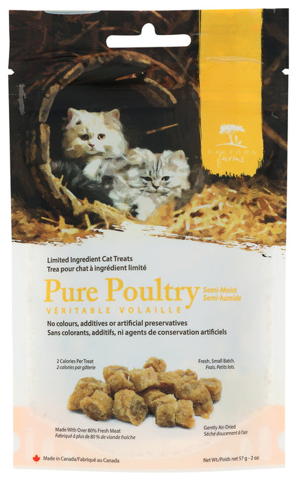 CALEDON FARMS: Pure Poultry Cat Treats, 2 oz