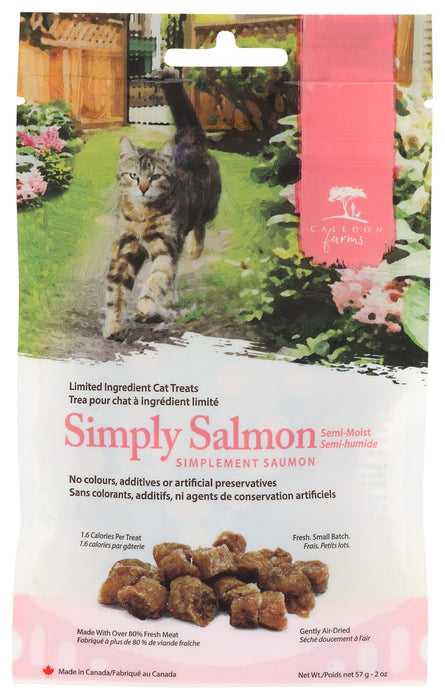 CALEDON FARMS: Simply Salmon Cat Treats, 2 oz