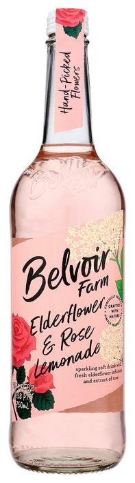 BELVOIR: Elderflower & Rose Lemonade, 25.4 fo