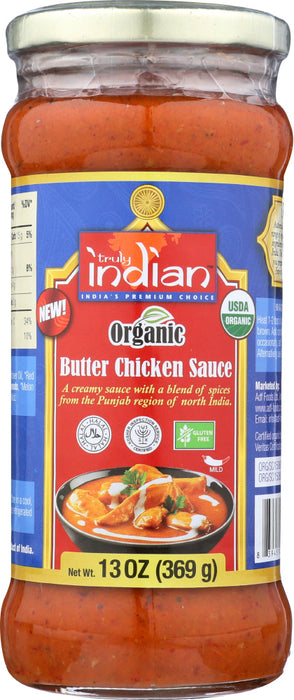 TRULY INDIAN: Sauce Butter Chicken, 13 oz