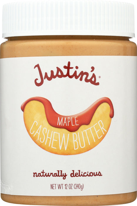 JUSTINS: Cashew Maple Nut Butter, 12 oz