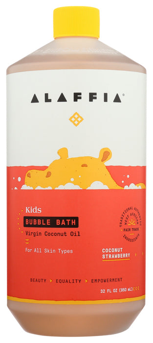 ALAFFIA: Bath Bubble Coconut Strwb, 32 FO