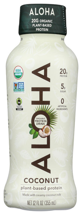 ALOHA: Coconut Protein Drink, 12 oz
