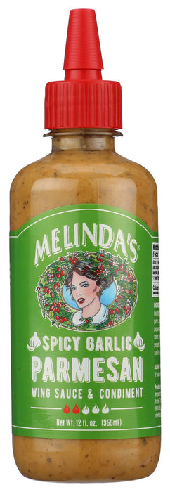 MELINDAS: Sauce Spcy Glrc Parm, 12 oz