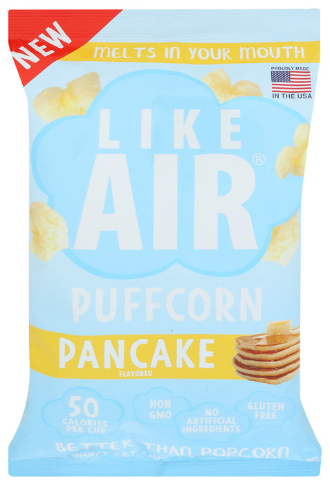 LIKE AIR: Pancake Baked Puffcorn, 4 oz