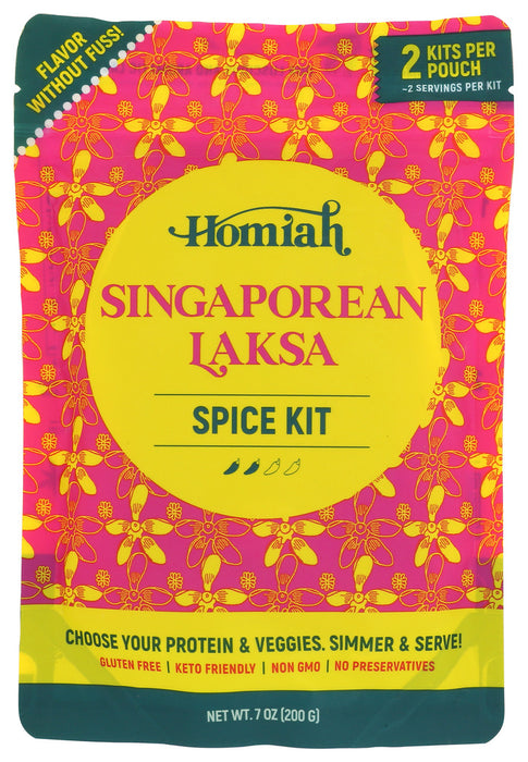 HOMIAH: Laksa Spice Kit, 7 oz