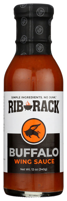 RIB RACK: Sauce Rib Buffalo Wing, 12 OZ