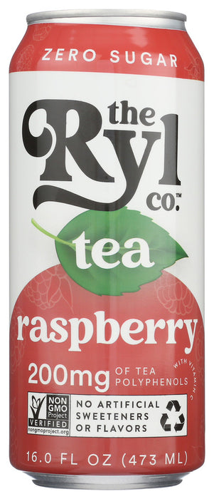 THE RYL CO: Tea Black Raspberry Rtd, 16 FO