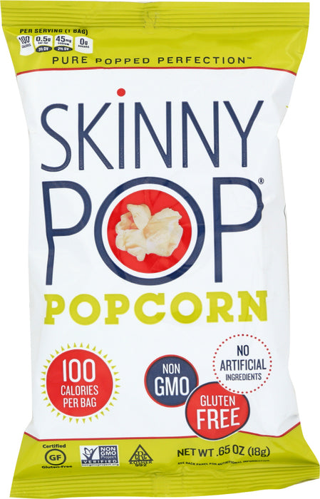 SKINNY POP: Popcorn RTE Natural 100 Calories B, .65 oz