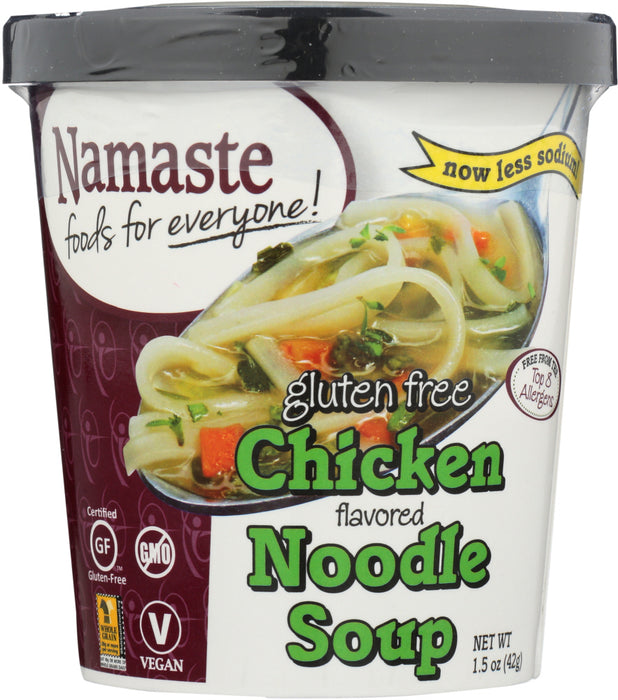 NAMASTE FOODS: Chicken Flavored Noodle Soup, 1.5 oz