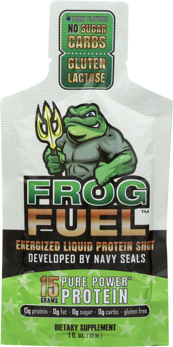 FROG FUEL: Energized Protein Shot, 1 oz - No Brand For Less 