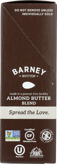 BARNEY BUTTER: Almond Butter Blend Chocolate 6x0.6 oz Packets, 3.6 oz