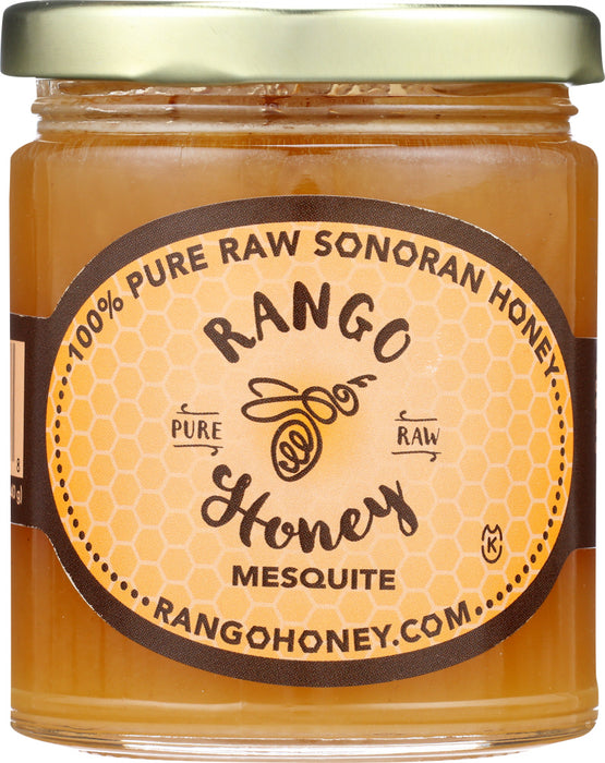 RANGO HONEY: 100% Pure Raw Honey Sonoran Mesquite, 12 oz