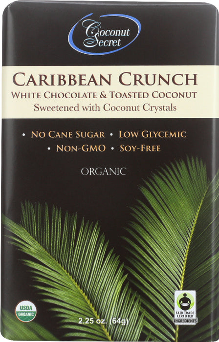 COCONUT SECRET: Caribbean Crunch Candy, 2.25 oz