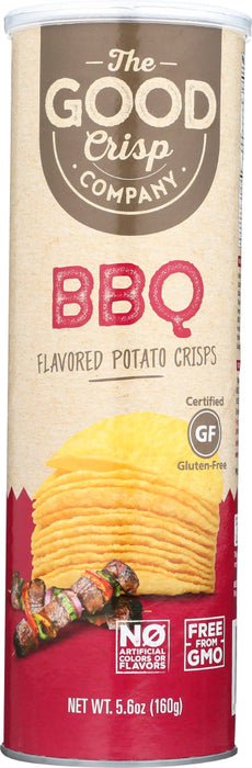 THE GOOD CRISP COMPANY: Potato Crisps Bbq Flavor, 5.6 oz