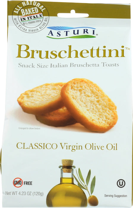 ASTURI: Bruschettini Classico Virgin Olive Oil, 4.23 oz