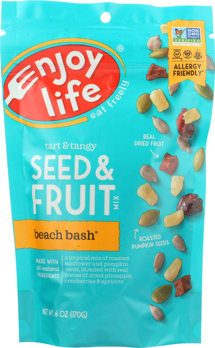 ENJOY LIFE: Beach Bash Seed & Fruit Mix, 6 oz