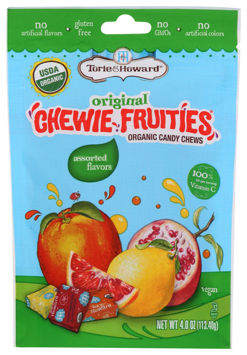 TORIE & HOWARD: Fruit Chews Assorted Flavor Orange Bag, 4 oz
