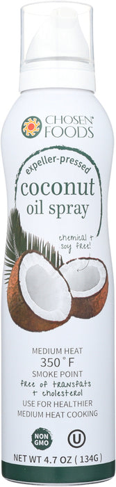 CHOSEN FOODS: Coconut Spray Oil, 4.7 oz