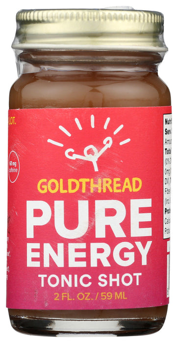 GOLDTHREAD: Pure Energy Tonic Shot, 2 fo
