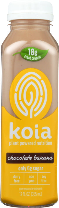 KOIA: Plant Powered Nutrition Chocolate Banana, 12 oz