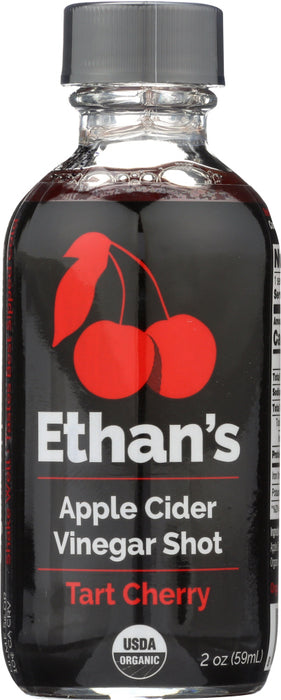 ETHAN'S: Apple Cider Vinegar Shot Tart Cherry, 2 oz
