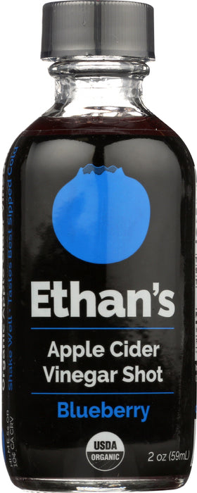 ETHANS: Apple Cider Vinegar Shot Blueberry, 2 oz
