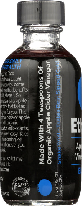 ETHANS: Apple Cider Vinegar Shot Blueberry, 2 oz - No Brand For Less 