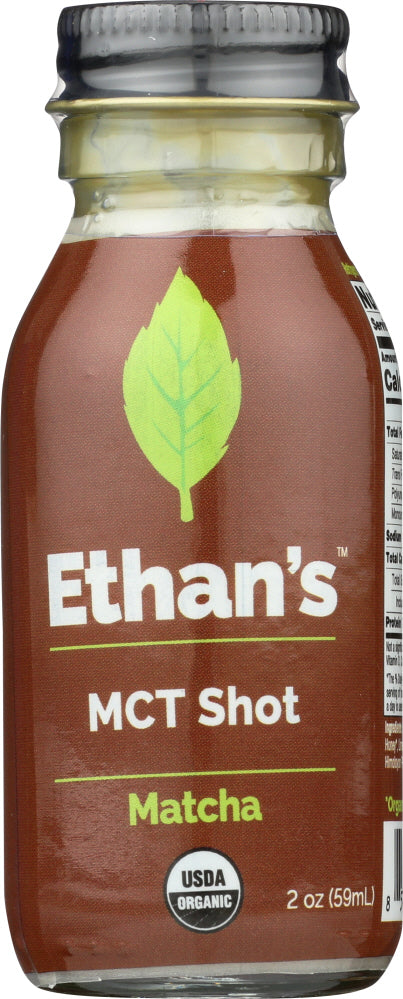 ETHANS: Shot MCT Matcha, 2 oz - No Brand For Less 