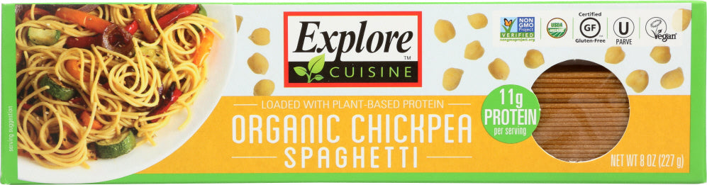 EXPLORE CUISINE: Organic Chickpea Spaghetti, 8 oz