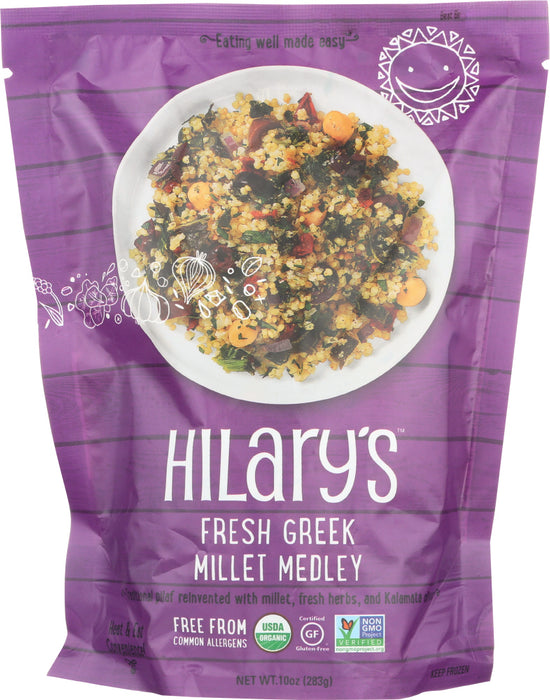 HILARYS EAT WELL: Organic Fresh Greek Whole Grain Medley, 10 oz