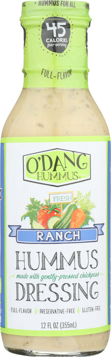 ODANG HUMMUS: Ranch Hummus Dressing, 12 oz