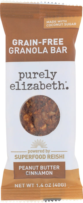 PURELY ELIZABETH: Bar Granola Peanut Butter Grain Free, 1.4 oz