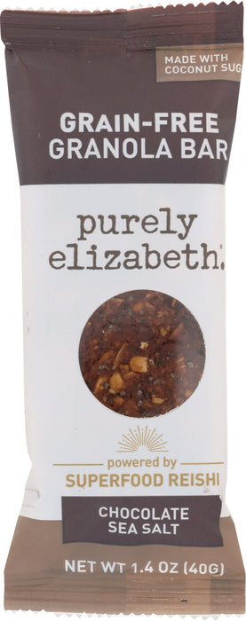 PURELY ELIZABETH: Bar Granola Chocolate Sea Salt Grain Free, 1.4 oz
