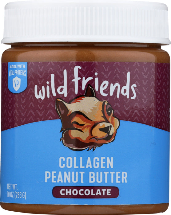 WILD FRIENDS: Protein + Chocolate Peanut Butter, 10 oz
