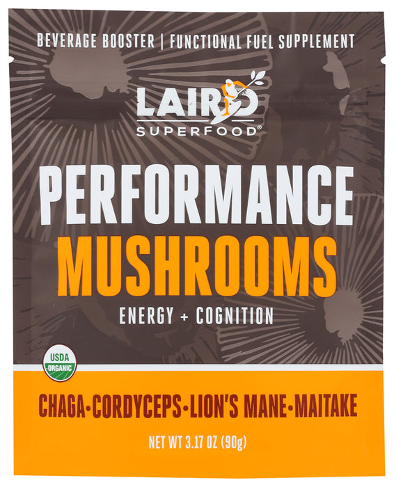 LAIRD SUPERFOOD: Organic Performance Mushrooms, 3.17 oz