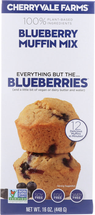 CHERRYVALE FARMS: Blueberry Muffin Mix, 16 oz