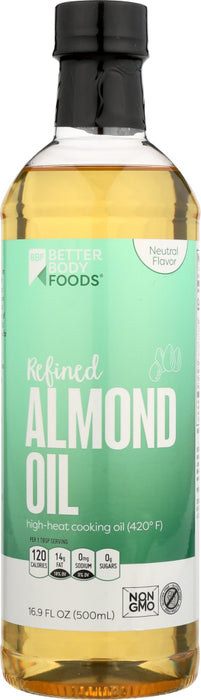 BETTERBODY: Oil Almond Refined, 16.9 oz