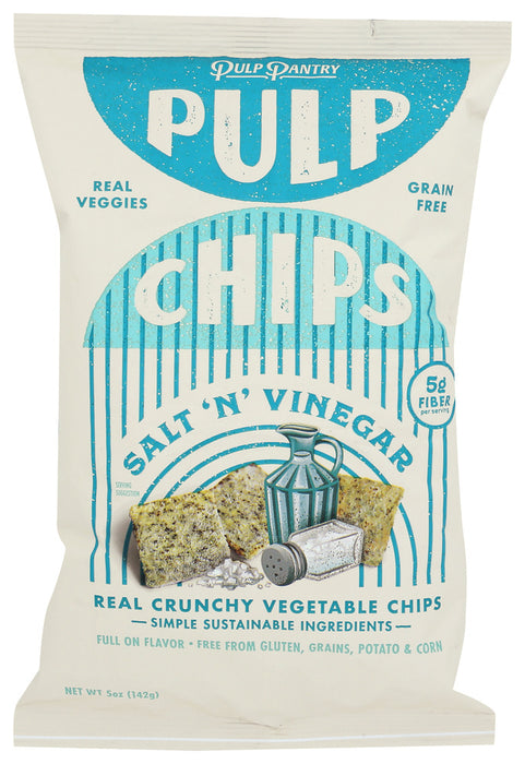 PULP PANTRY: Salt N Vinegar Chips, 5 oz