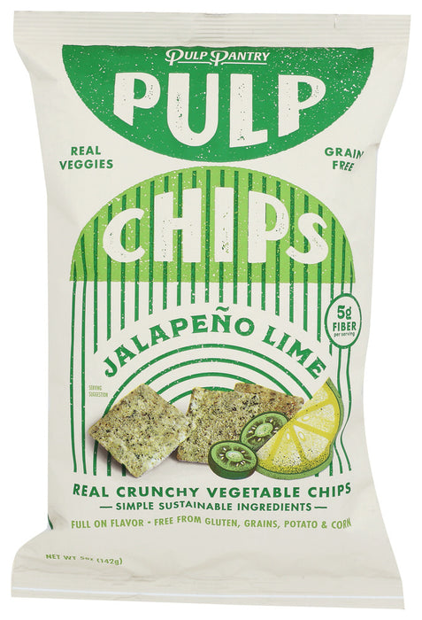 PULP PANTRY: Jalapeno Lime Chips, 5 oz