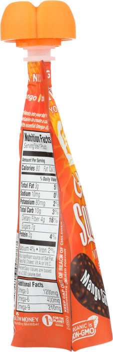 MAMMA CHIA: Squezze Vitality Snack Mango Coconut, 3.5 oz