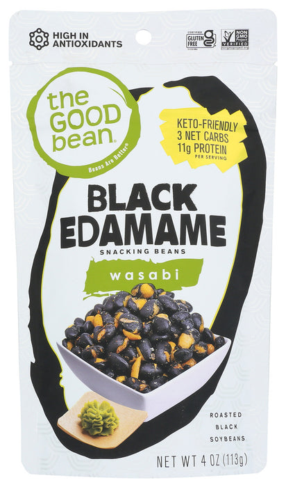 THE GOOD BEAN: Beans Snack Wasabi, 4 oz