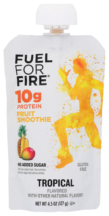 FUEL FOR FIRE: Tropical Protein Fruit Smoothie, 4.5 oz