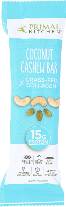 PRIMAL KITCHEN: Bar Protein Coconut Cashew, 1.7 oz
