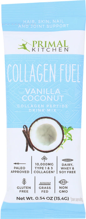 PRIMAL KITCHEN: Collagen Fuel Vanilla Packet, .54 oz