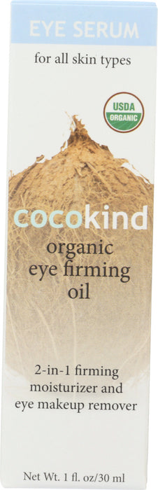 COCOKIND: Organic Eye Firming Oil, 30 ml